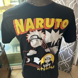 Naruto Shirt Men's Size Small Shippuden 20th Anniversary Ripple Junction Vintage